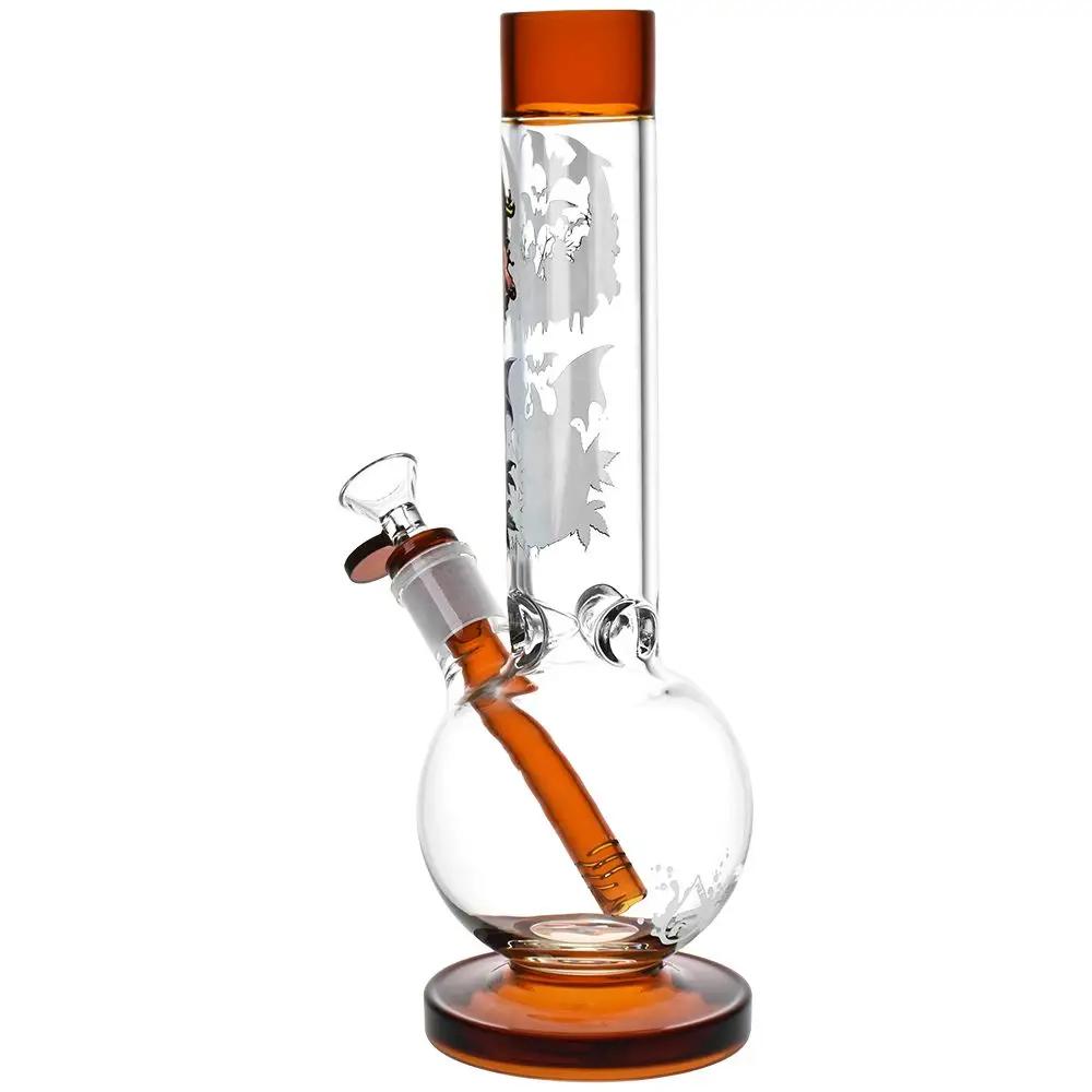 Halloween Round Ball Glass Water Pipe