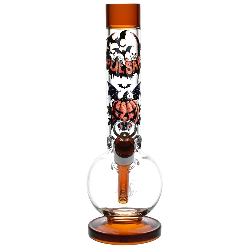 Halloween Round Ball Glass Water Pipe