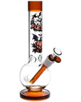 Halloween Round Ball Glass Water Pipe