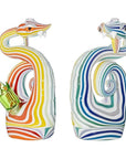Heady Wigwag Snake Dab Rig W Opal Eyes