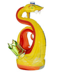 Heady Wigwag Snake Dab Rig W Opal Eyes