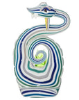 Heady Wigwag Snake Dab Rig W Opal Eyes