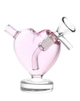 Heart-Shaped Mini Glass Bubbler - INHALCO