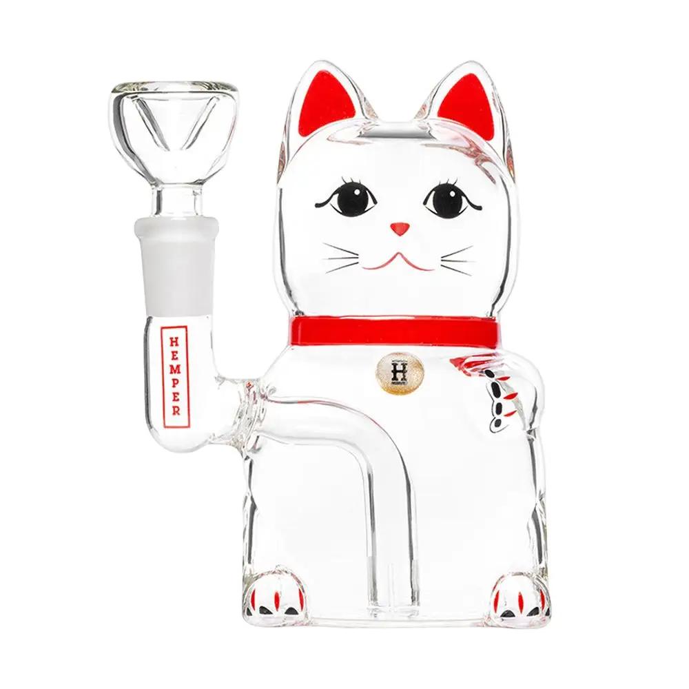 Hemper Lucky Money Cat Bong - inhalco