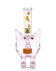 Hemper Pink Piggy Bank XL Bong - 9.5"
