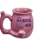 Small Pink Smoking Pipe Mug - inhalco