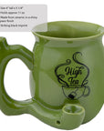 High Tea Single Wall Coffee Mug Water Pipe - inhalco