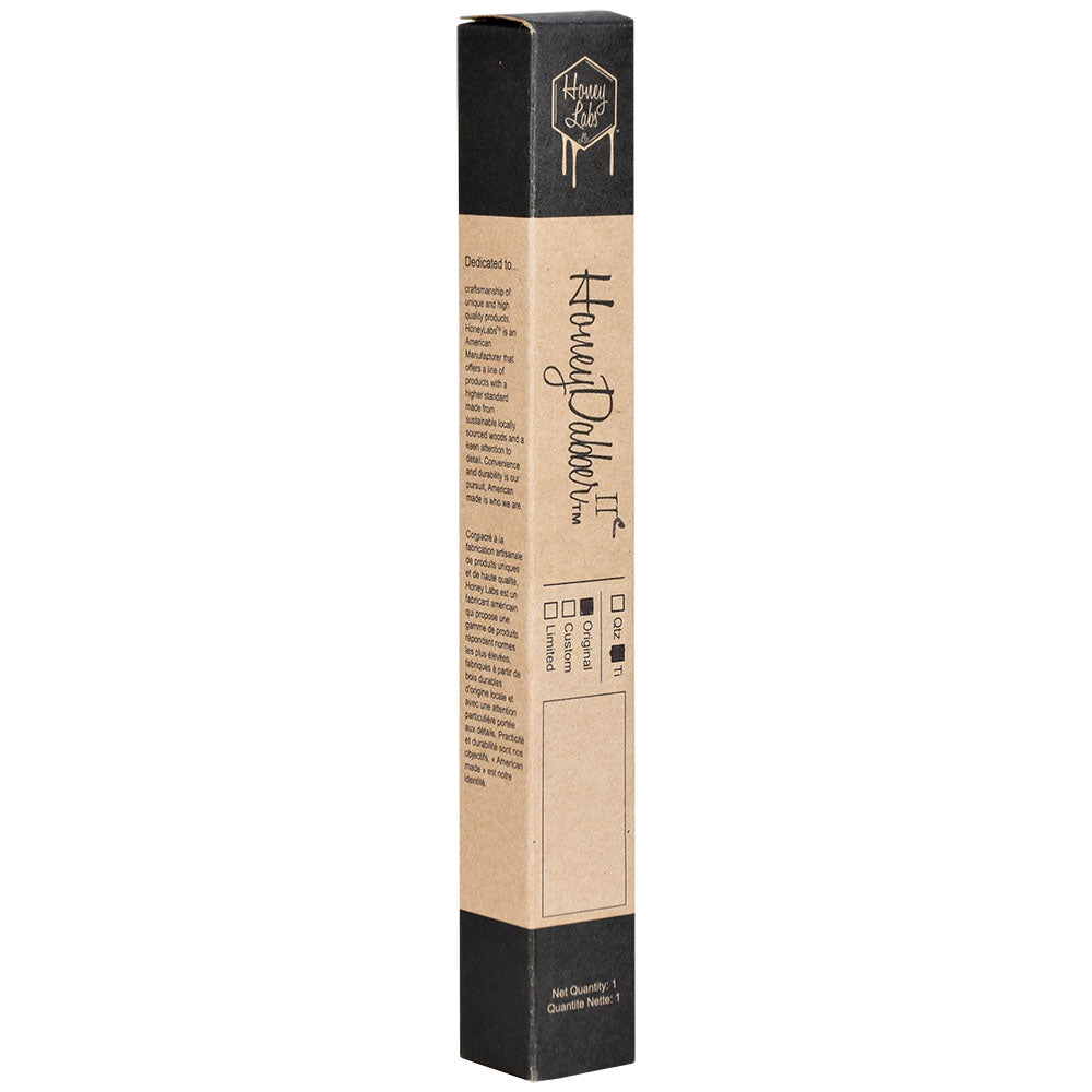 Honey Labs HoneyDabber II Compact Cherry Wood Straw