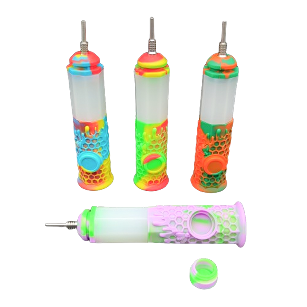 PILOT DIARY 14mm Reclaim Catcher With 5ml Silicone Jar - 90° Angle, Wa