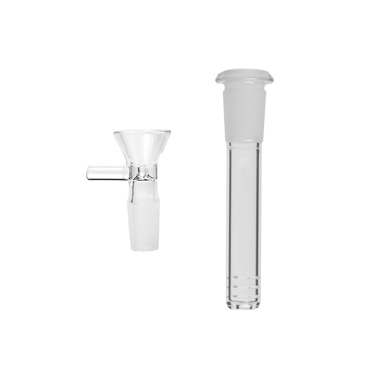 Human Grade Twisted Iridescent Beaker Water Bong