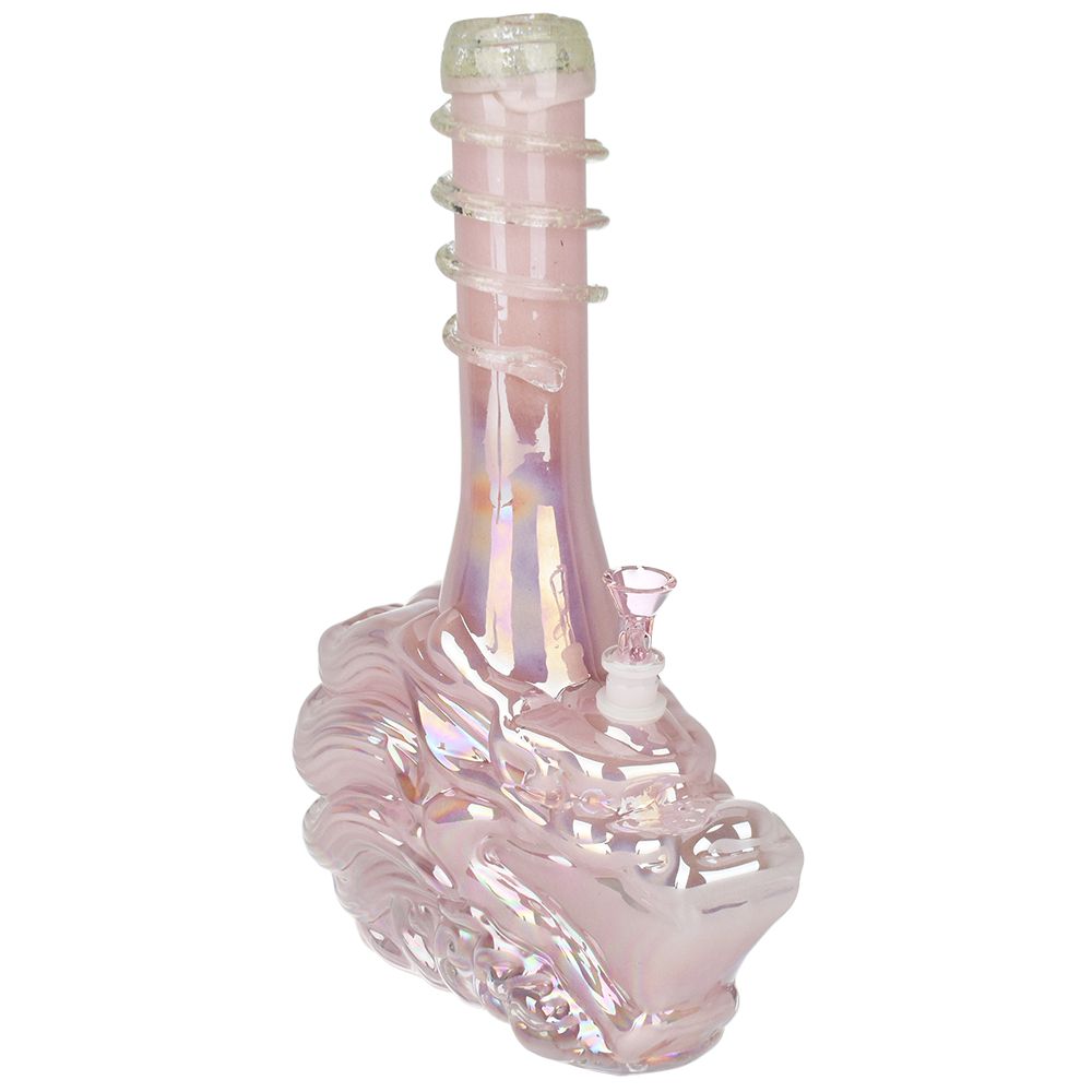 Iridescent Dragon Glass Bong - INHALCO