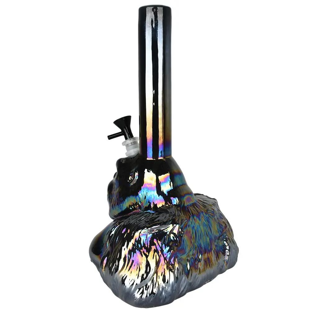 Iridescent Gorilla Soft Glass Bong - INHALCO