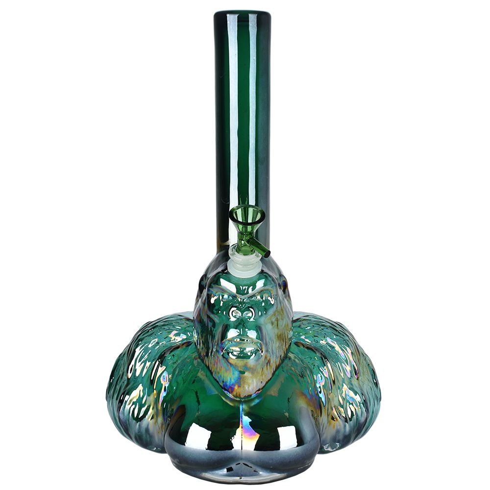 Iridescent Gorilla Soft Glass Bong - INHALCO