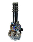 Iridescent Owl Soft Water Pipe - inhalco