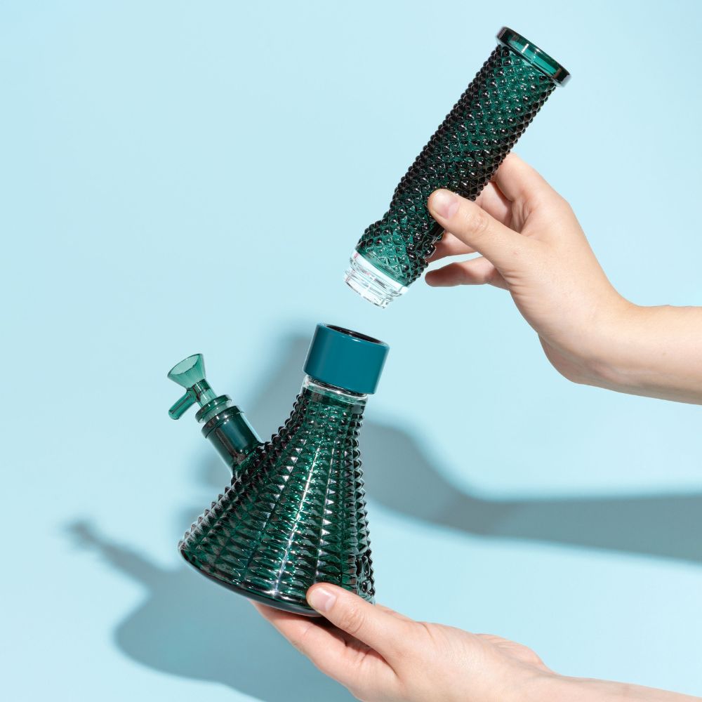 Jane West Prism Modular Water Pipe Teal