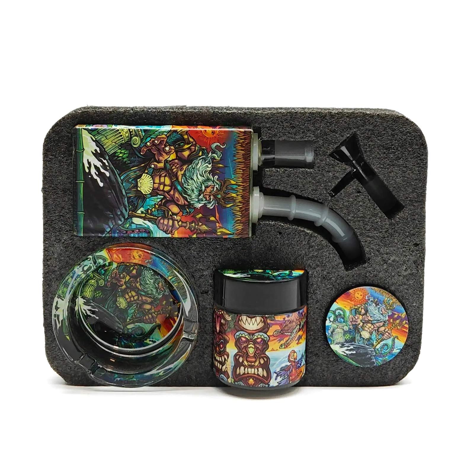 Juicy Box Cartoon Smoking Set - inhalco