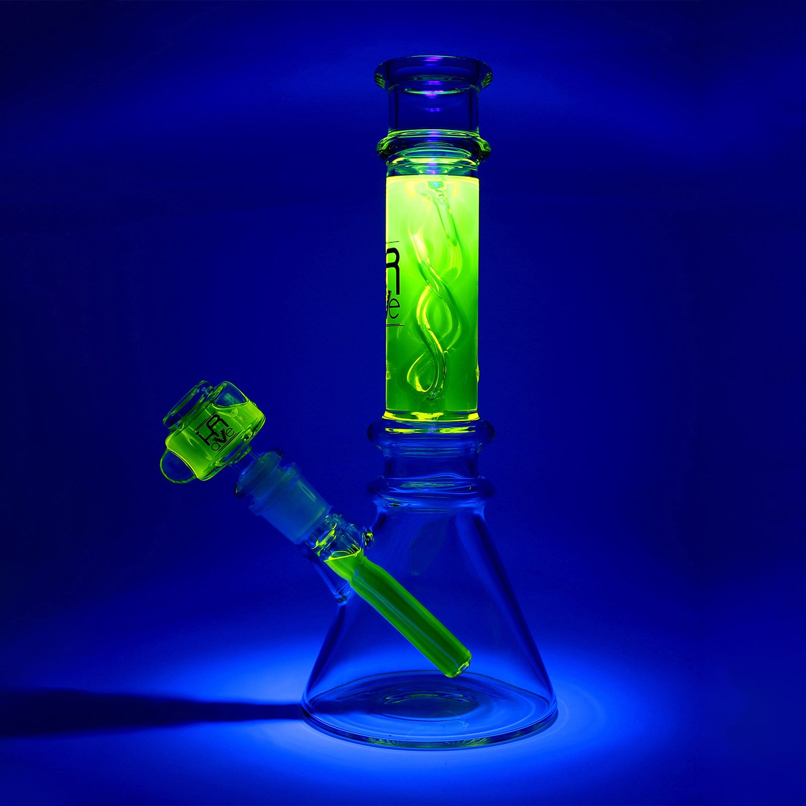 Krave Glass DNA Glycerin Coil Bong - INHALCO