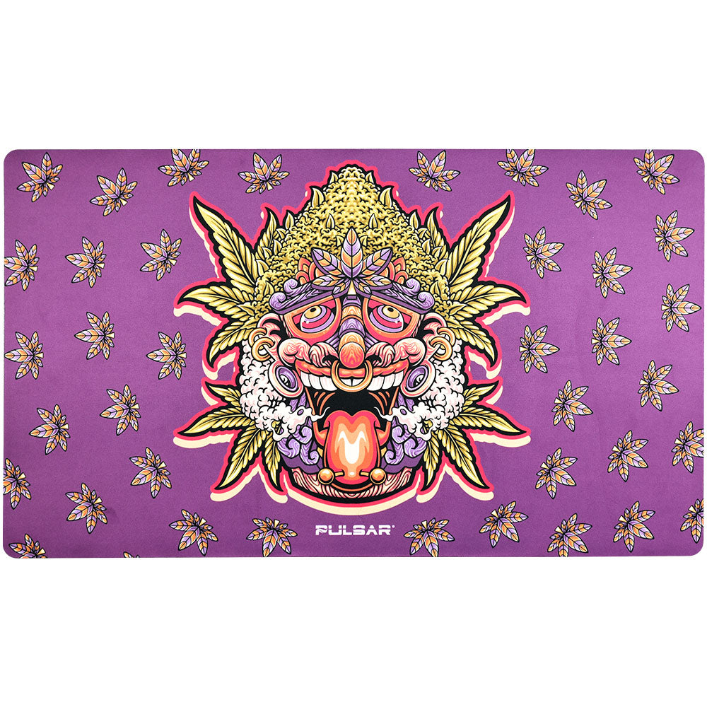 Kush Native Fabric Top Dab Mat - inhalco