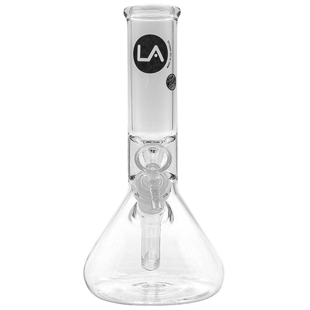 LA Pipes "Shortstop" Beaker Base Water Pipe  - INHALCO