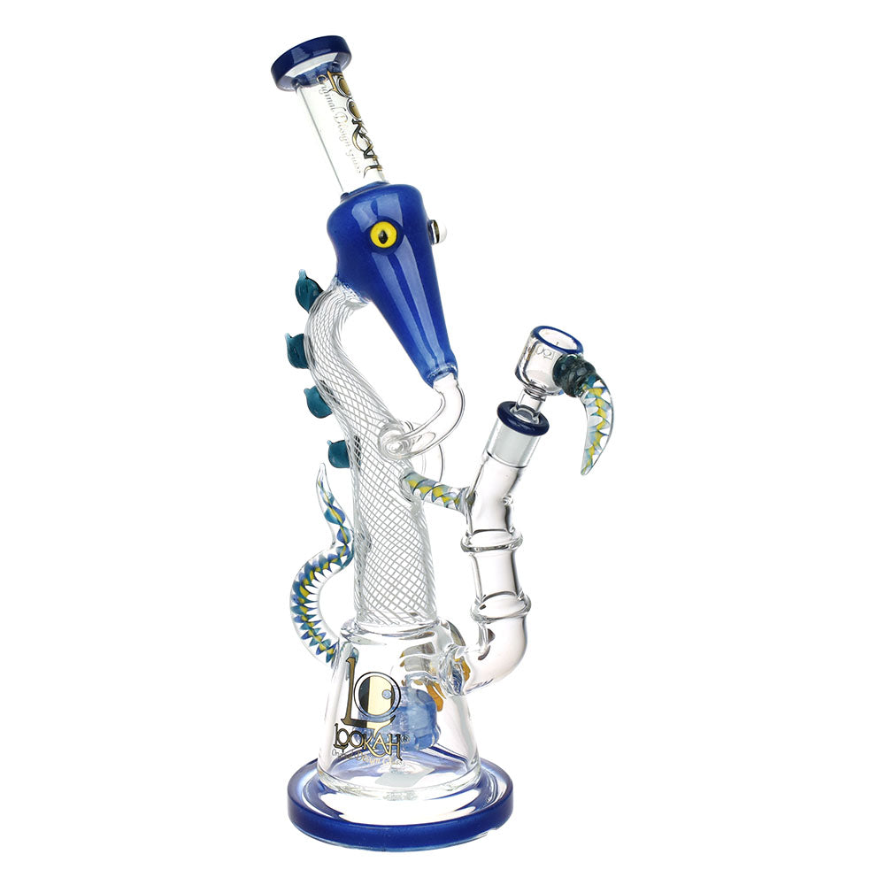 Lookah Trippy Dragon Recycler Water Pipe 15" - INHALCO