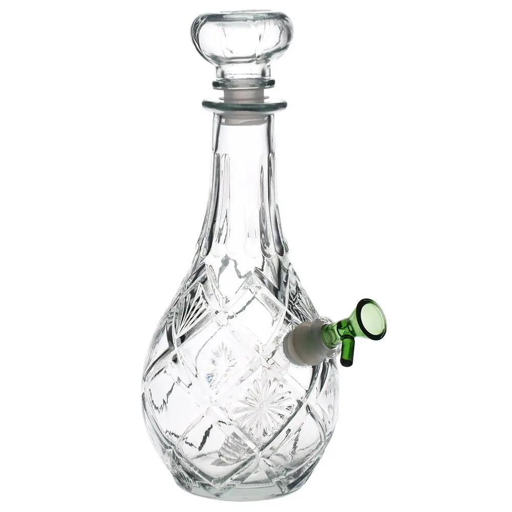 Lozenge Crystal Glass Bong - inhalco