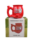 TAKE A HIT KAREN! RED Roast & Toast mug