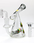 4.5" MGM Glass 2-in-1 Bubbler w/ Graphic