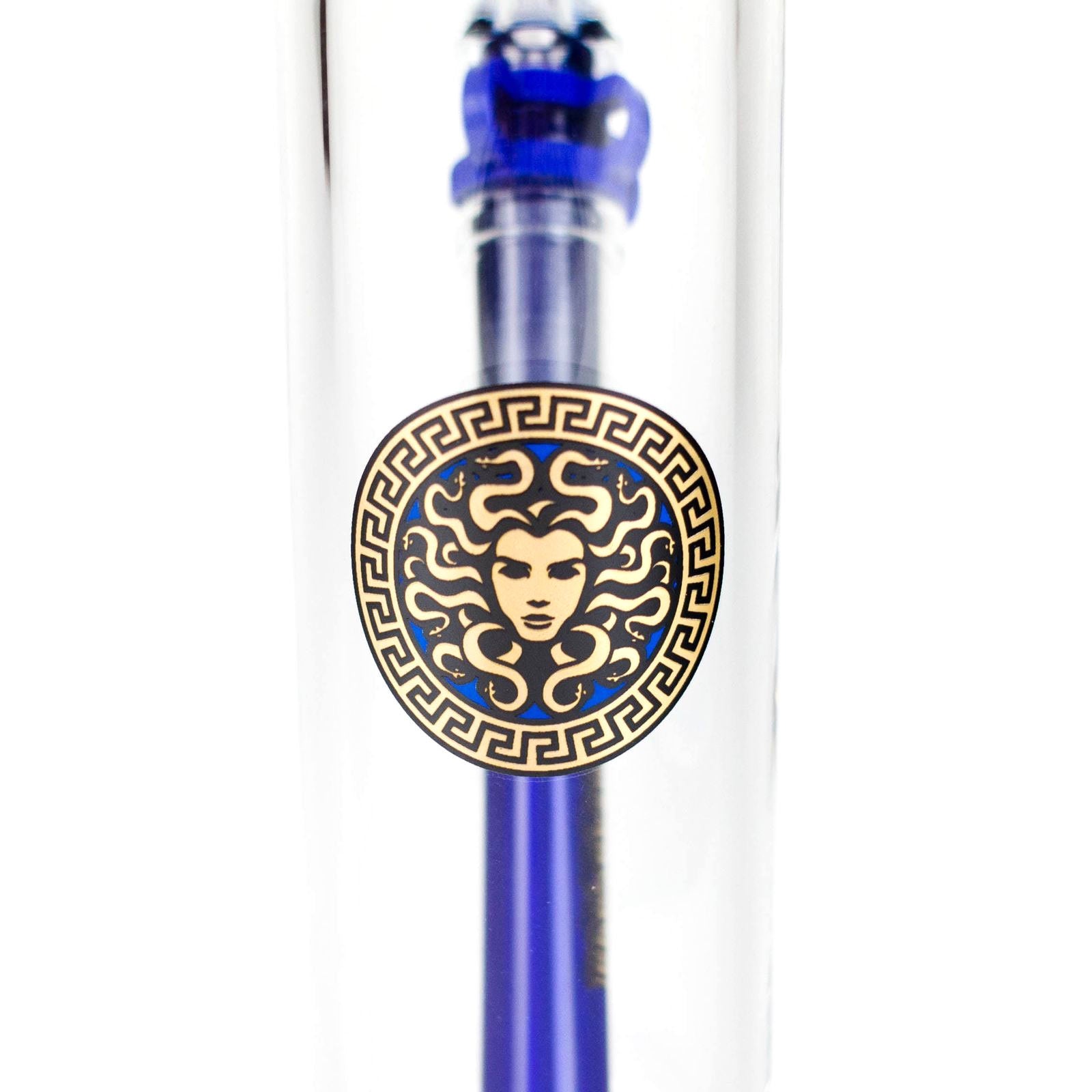 Medusa 7mm Glass Bubble Tree Perc Glass Bong - inhalco