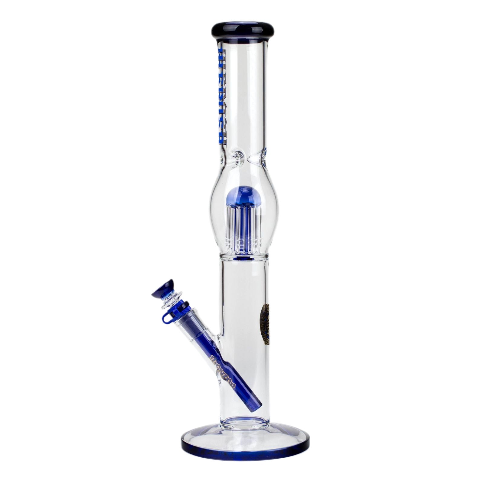 Medusa 7mm Glass Bubble Tree Perc Glass Bong - inhalco