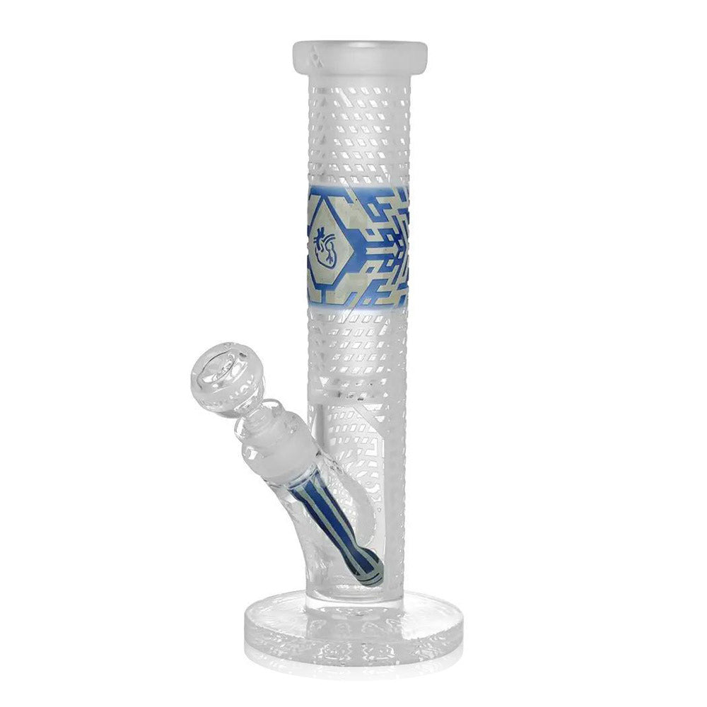 Milkyway Crystallized Glass Straight Bongs - INHALCO