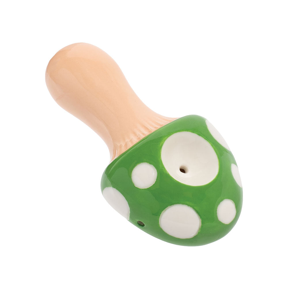 Mushroom Ceramic Pipe - inhalco