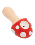 Mushroom Ceramic Pipe - inhalco