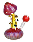 Mushroom Collective Bent Neck Bubble Bong - inhalco