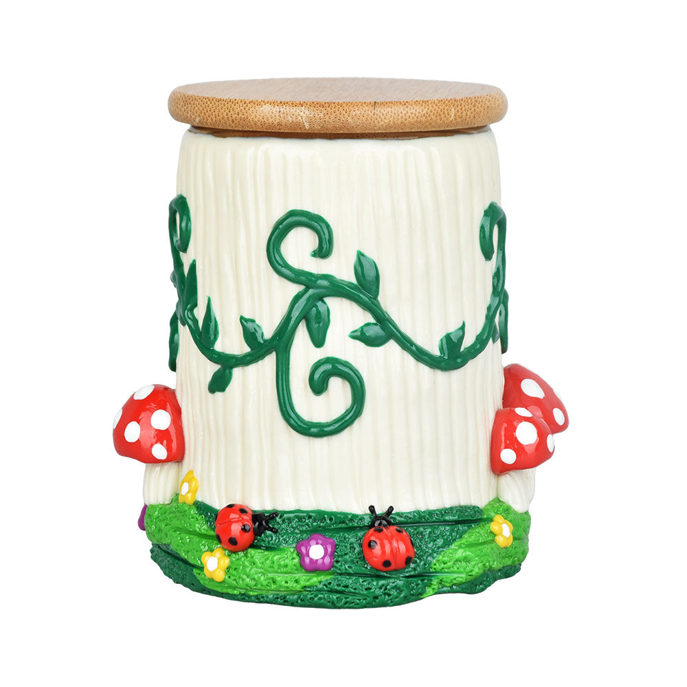 Mushroom House Stash Jar Weed