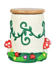 Mushroom House Stash Jar Weed