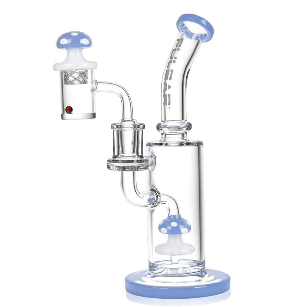 Mushroom Dab Rig Set with Carb Cap - inhalco