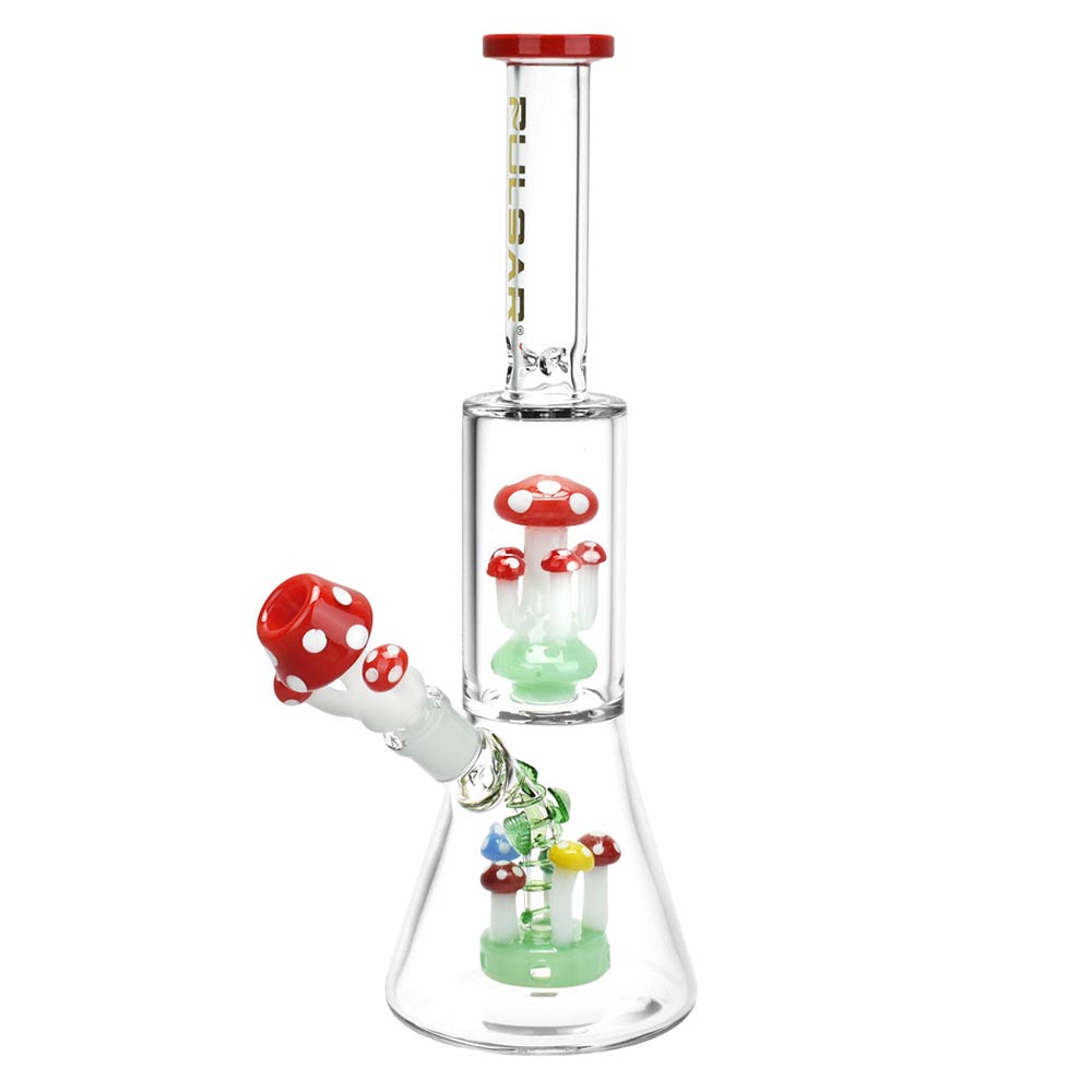 Mushroom Life Beaker Bong - INHALCO