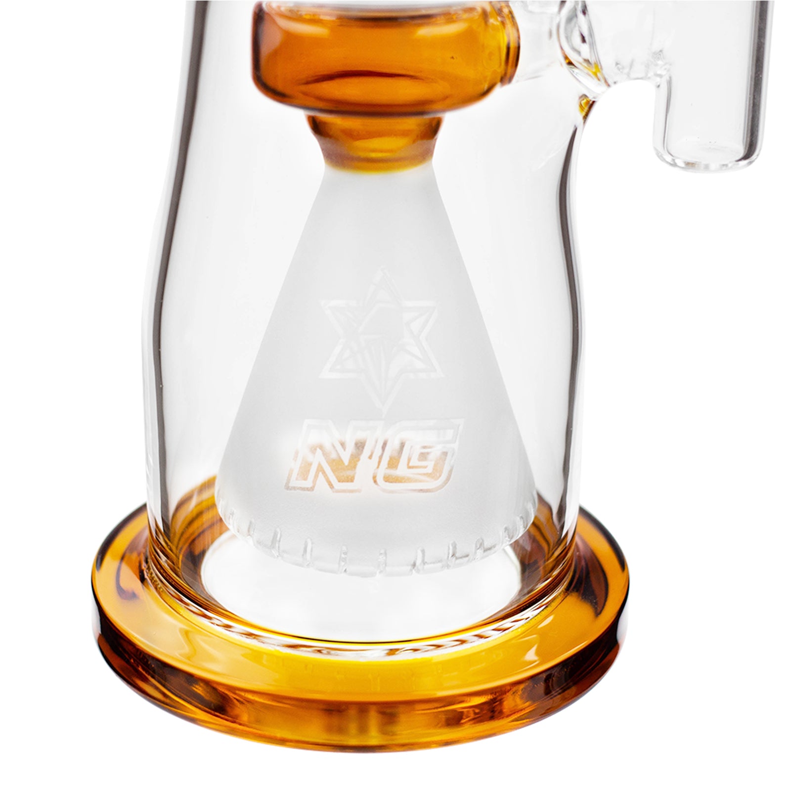 NG 12&quot; Frosted Cone Perc Bong - INHALCO