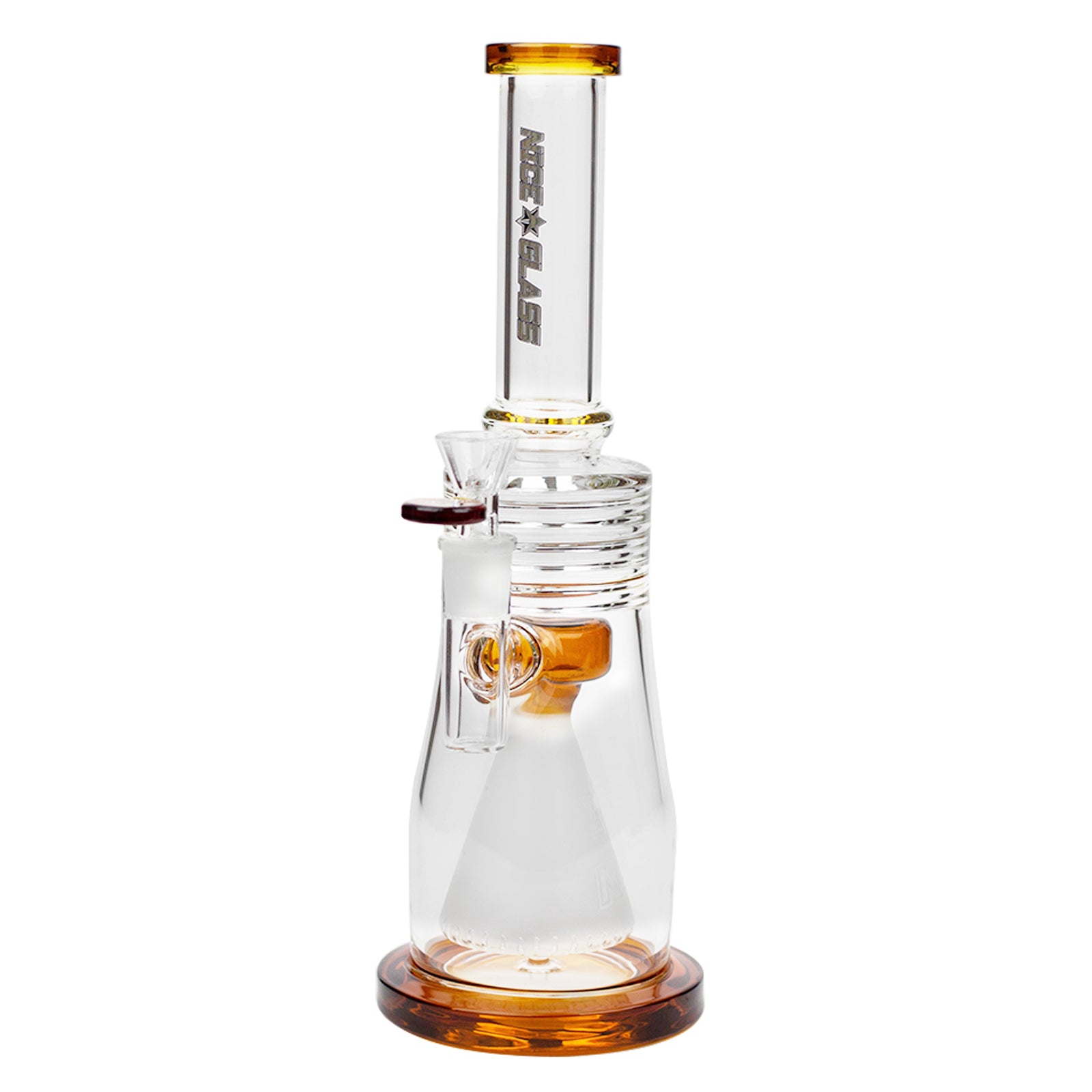 NG 12&quot; Frosted Cone Perc Bong - INHALCO
