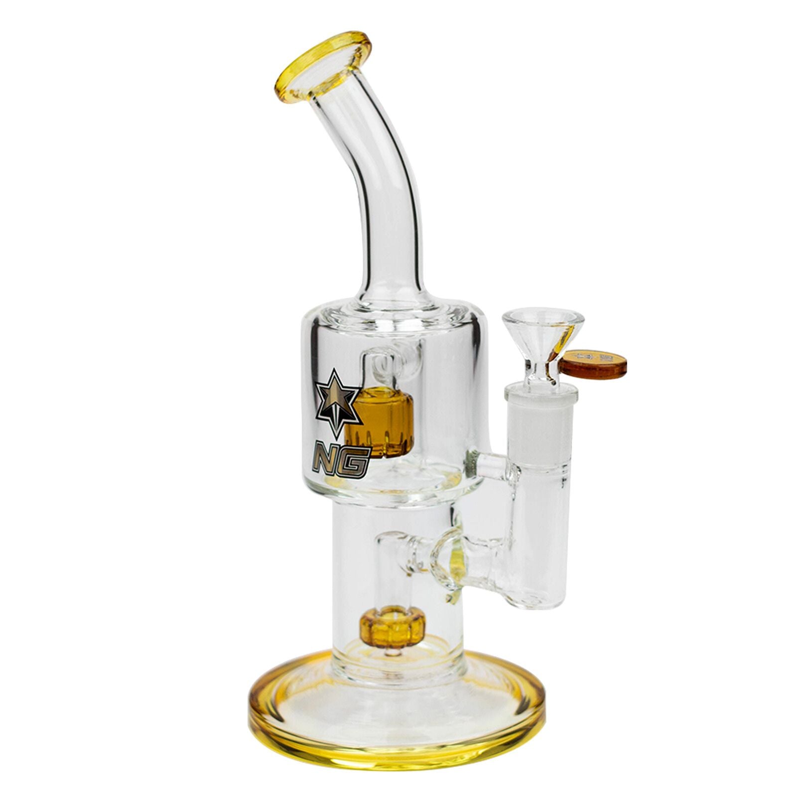 NG - 8.5&quot; Double Chamber Bubbler - INHALCO