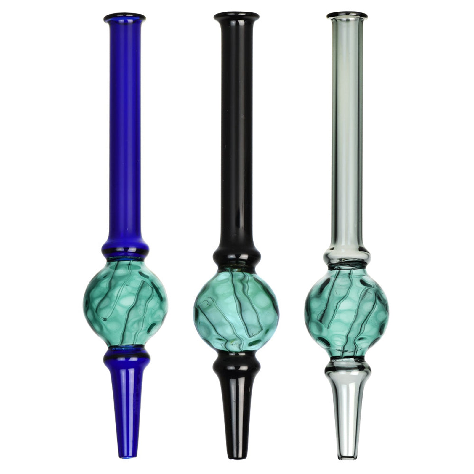 6.5&quot; Nectar Collector Glass Straw with Chamber - INHALCO