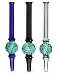 6.5" Nectar Collector Glass Straw with Chamber - INHALCO