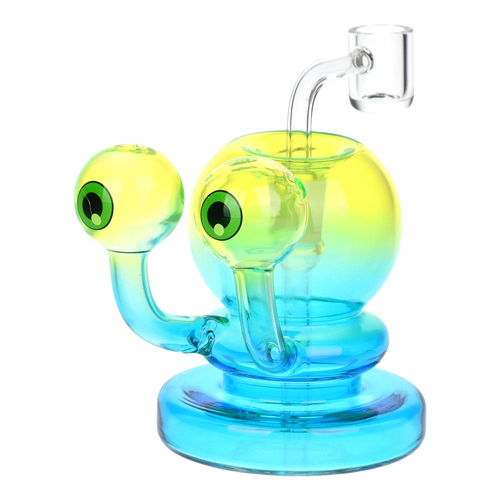 Timilode On Gary Rigs Neon Snail Dab Rig Cartoon, Gary Dab Rig | INHALCO