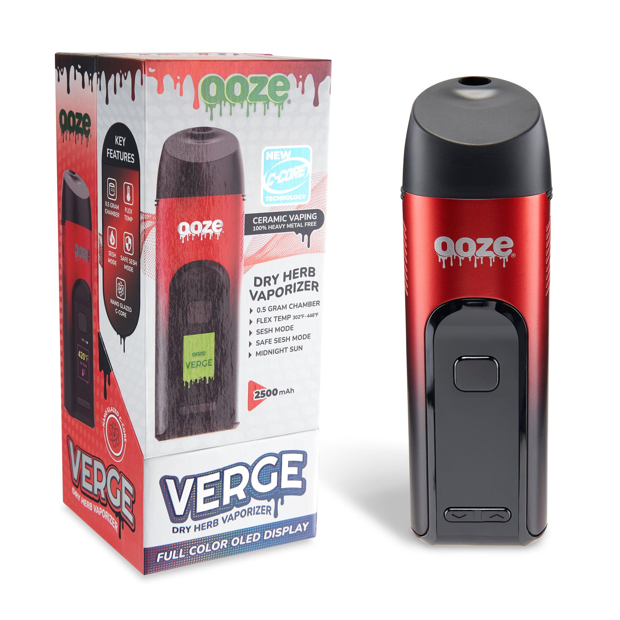 Ooze Verge Dry Herb Vaporizer 2500 mAh C-Core