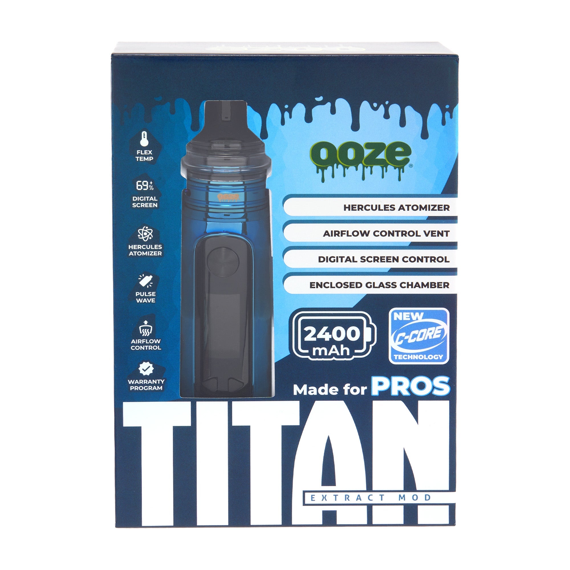 Ooze Titan Extract Mod 2400 mAh C-Core