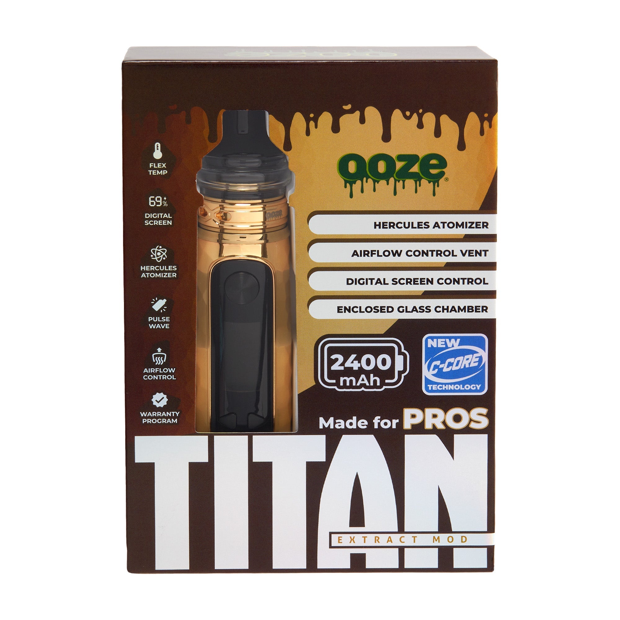 Ooze Titan Extract Mod 2400 mAh C-Core