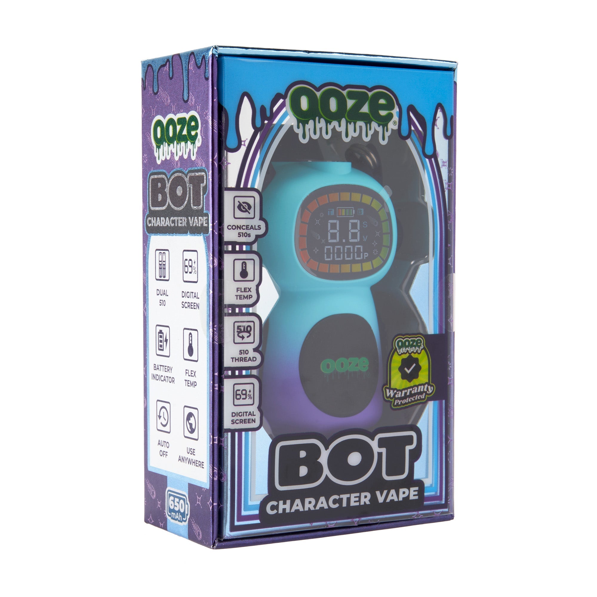 Ooze BOT Character 510 Battery 650mAh