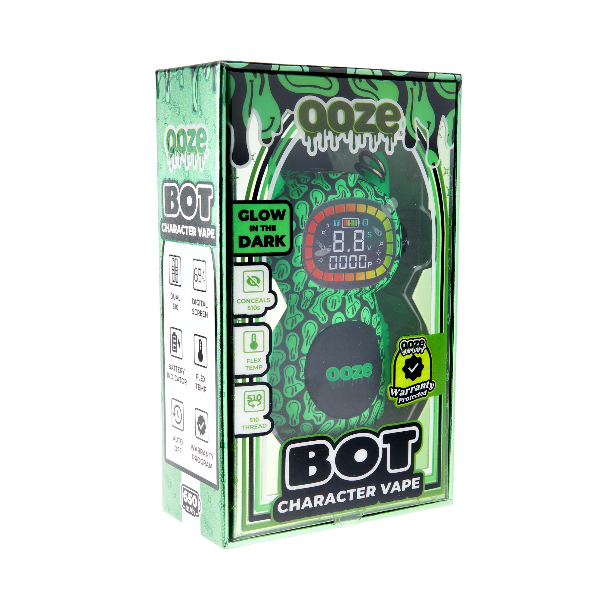 Ooze BOT Character 510 Battery 650mAh