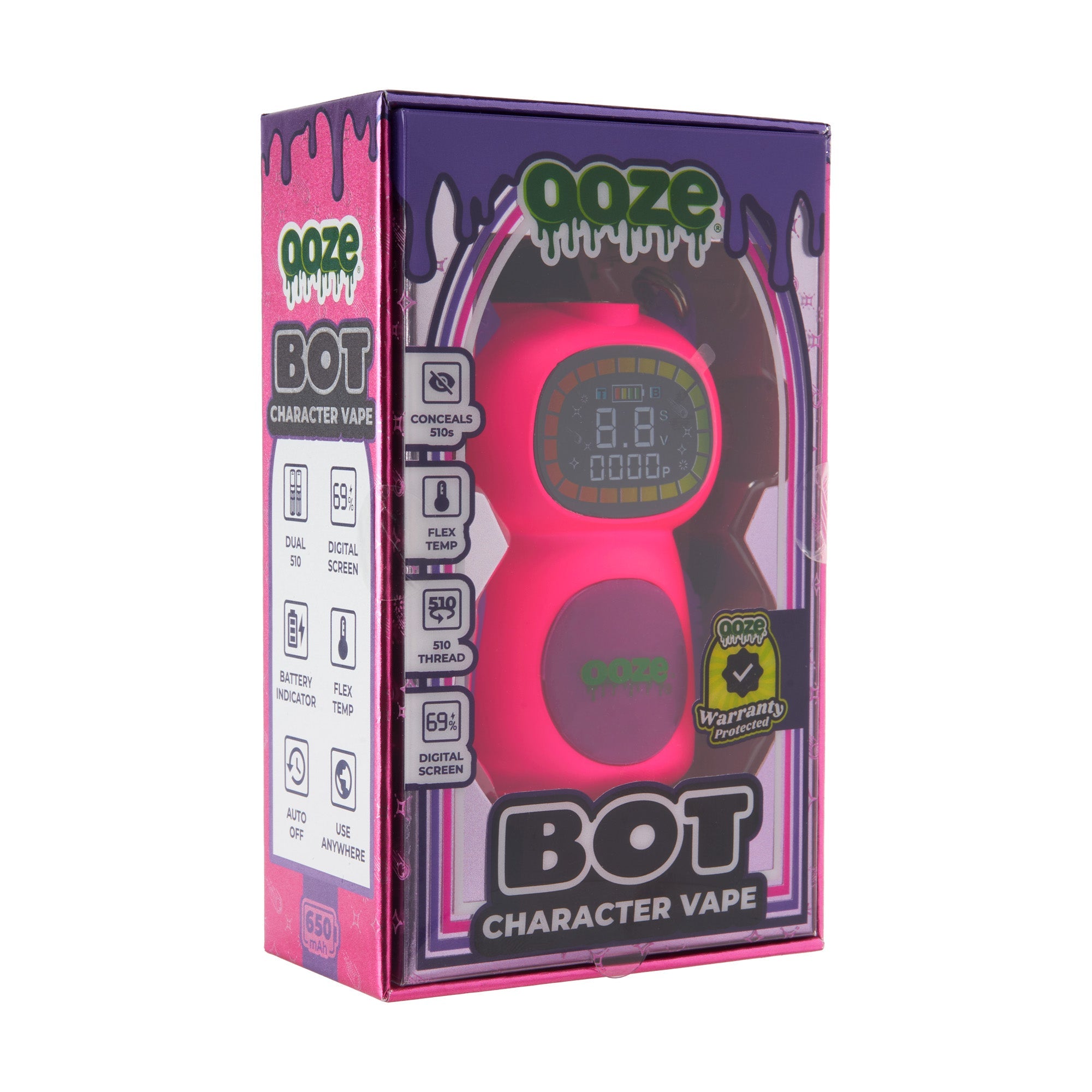 Ooze BOT Character 510 Battery 650mAh