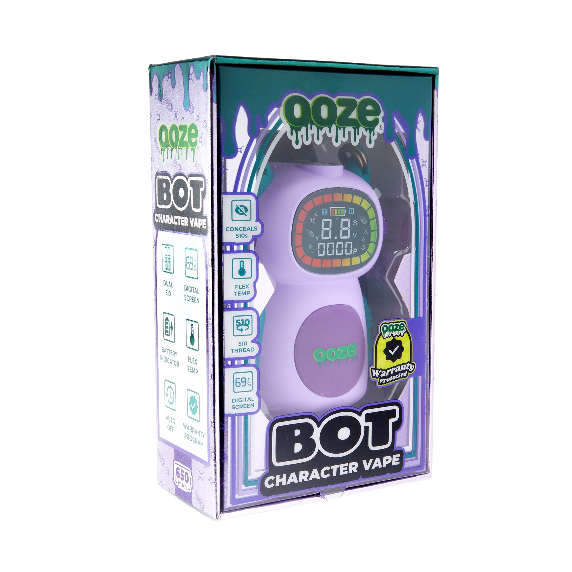 Ooze BOT Character 510 Battery 650mAh
